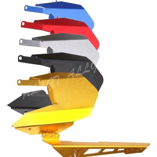 Hugger Fender Mudguard & Chain Guard Cover For Yamaha MT07/FZ07 2013 2014 2015 2016 2017 Aluminium alloy