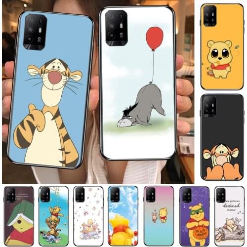Yellow Bear WinnieFor Realme C3 Case Soft Silicon Back cover OPPO Realme C3 RMX2020 Coque Capa Funda find x3 pro C21 8 Pro a91