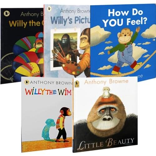 How Do You Feel with Anthony Browns The Early Teaching of The English Reading Picture Books Gifts Educational Toys for Children