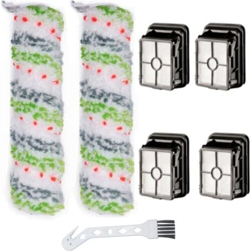 Brush Roll Filter for Bissell Crosswave Cordless 2554A 2590 Wet Dry Vac Vacuum Cleaner Pet Brush Filter Parts