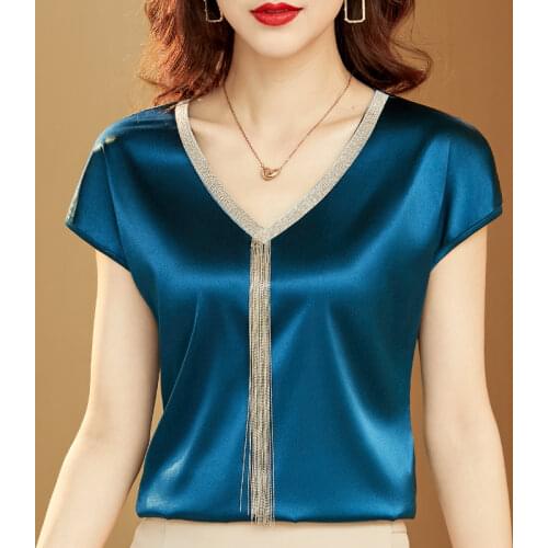 Атласные блузки Ggright China At AliExpress