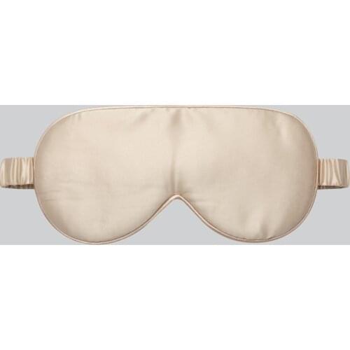 1PC 100% Pure Silk Eyemask Double-Side Shading Sleeping Eye Mask Cover Eyepatch Blindfolds Eyeshade Health Sleep Shield Light