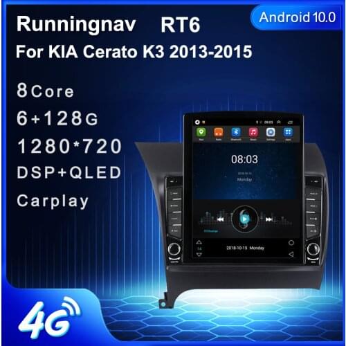9.7" Android 10.1 For KIA Cerato K3 2013 2014 2015 Tesla Type Car Radio Multimedia Video Player Navigation GPS RDS no dvd