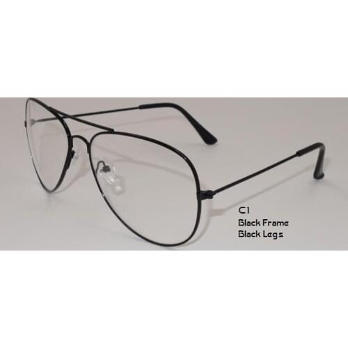 Gafas Vintage Retro Classic Metal Aviator Clear Lens Glasses Unisex Men Women Fashion Eyewear Sunglasses Oculos De Sol Feminino