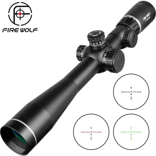 6-24X40 Hunting Riflescope Red Green Cross Triangle Sight Outdoor Sniper Hunting Light Tactical Optics Scope