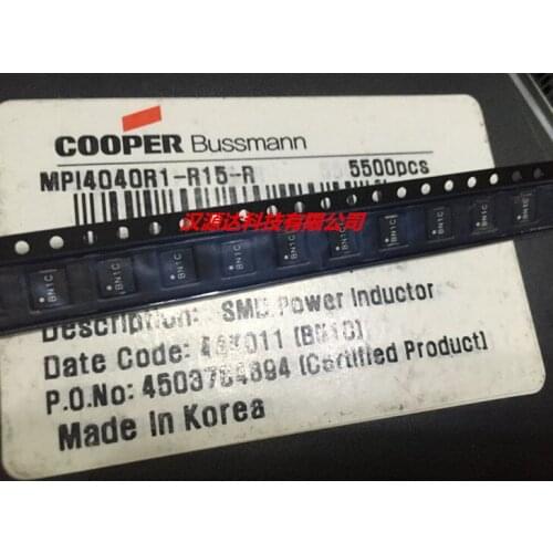 Original new 100% MPI4040R1-R15-R 0.15UH 26A 4.45*4*1.2MM SMD high frequency high current inductance