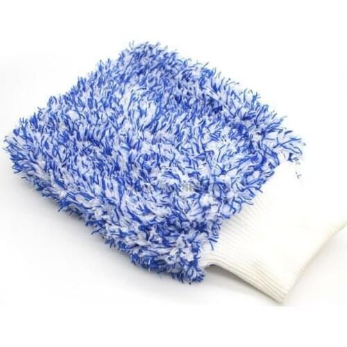 By DHL or Fedex 200pcs Super Mitt Microfiber Car Wash Washing Scrubber Cleaning Gloves Dusting Washing