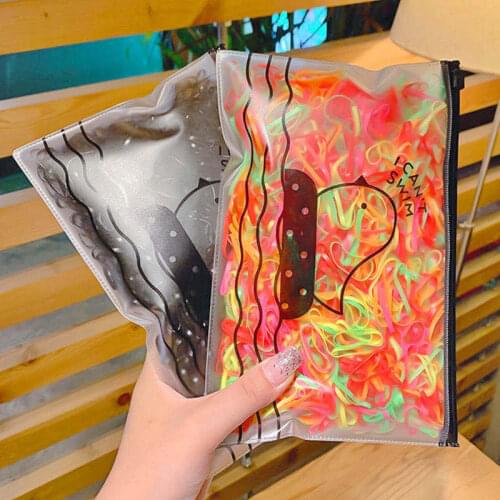 1000/600/500PCS Cute Girls Colorful Rings Disposable Rubber Bands Gum Ponytail Holder Elastic Hair Bands Kids Hair Accessories