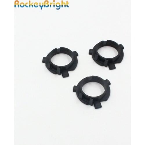 Rockeybright 20*H7 led headlight bulbs socket holder for KIA K3 Sportage for Hyundai Santa Fe H7 led headlamp bulb base sockets