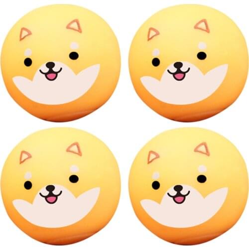 4pcs Funny Decompression Stick To The Wall Ball Toy Ideal Game For Children Adult Home Office Sticky Target Catch Throw Ball