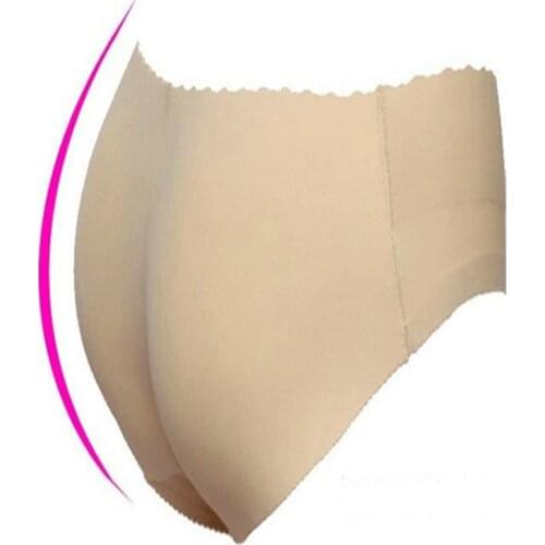 Sexy Fashion Lady Padded Seamless Butt Hip Enhancer Shaper Panties Underwear No trace beautiful hip pants plus pad fake ass hips
