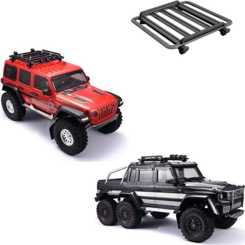 TRX4 Trx6 Axial Scx10 III Third Generation Jeep 1:10 Model Car Metal Luggage Rack