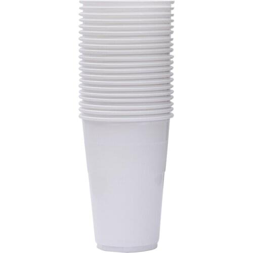 Promotion - Party Wedding Supplies, 9oz/250ml White Famous Service Impact Plastic Cup, 40/Pack
