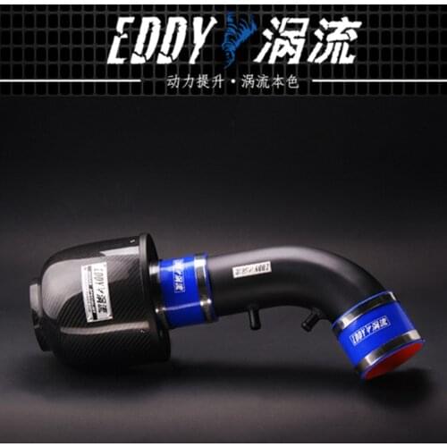 EDDY Intake System Air Intake Pipe+Carbon Fiber Air Filter for KIA Cadenza K7 2.4 KIA SPORTAGE-R 2.0/2.4 2011-2014 Engine Parts