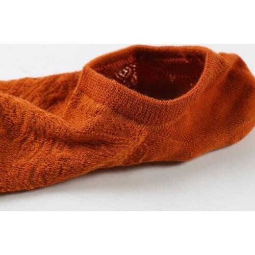 DONG AI 1 Pairs Summer Cutout Socks Invisible Non-slip Women Low Cut Sock Short Hosiery Casual Breathable Ankle Boat Sox Girls