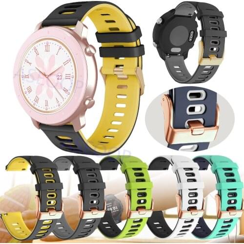 20 22mm For Xiaomi Huami Amazfit GTR 47 42MM smart watch bracelets For Haylou Solar LS05 Amazfit Neo GTS Bip U GTR 2 2E relogio