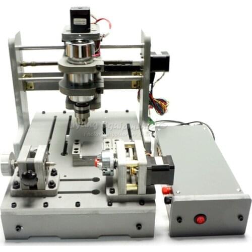 3D CNC 3020 Machine USB 300W CNC Spindle Woodworking Machinery mini cutter 4 Axis Wood Router