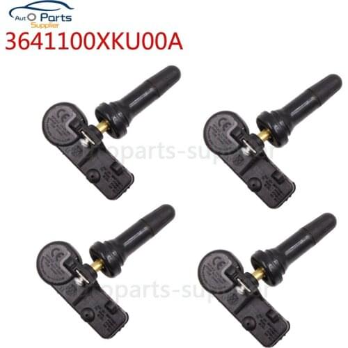 4Pcs/Lot High Quality 3641100XKU00A TPMS Tire pressure sensor 433Mhz For GreatWall 02702CA7D