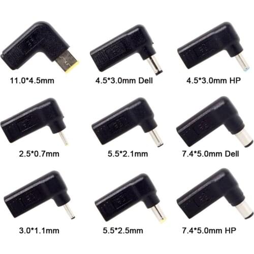 Laptop Power Adapter Connector DC Plug USB Type C Female to Universal Male 11*4.5mm for Lenovo Asus Hp Dell Acer Notebook Charge