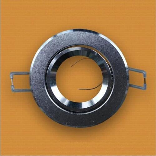 Aluminum thick material MR16 silver ceiling bracket kit accessories Lampshades 20pcs