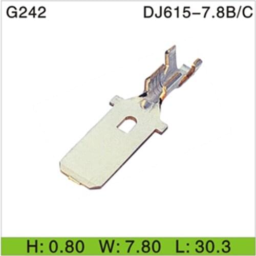 Free shipping 1000pcs Car Electronics & Motorcycle Accessories & Parts G242 Female terminal connector