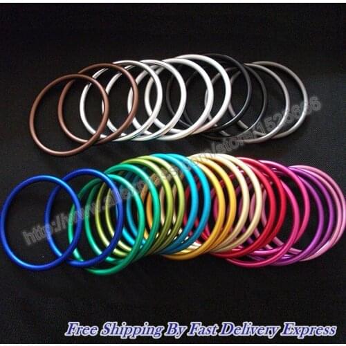 Free Shipping By Express 2.5inch 100pcs/50pairs Non Welded Baby Safe Sling Rings for baby slings