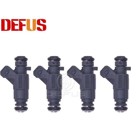DEFUS 4pcs Flow Matched Valve Fuel Injector For Toyota Car OEM 23209-02060 2320902060 0280155870 946552130 Replacing Parts