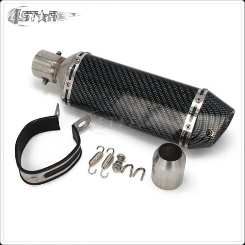 51MM Exhaust Pipe Muffler For CB400 600 CBR600 1000 YZF R1 R6 GSXR NINJA Motorcycle Z750 800 Street Bike Motocross