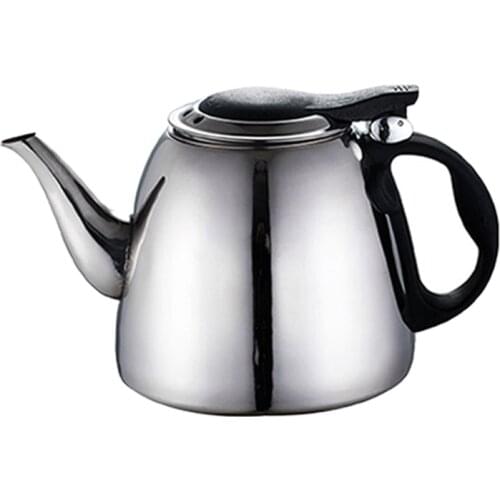 1.2L Induction Cooker Tea Pot Creative Kitchen Tools Stainless Steel Water Kettle Flat Bottom Coffee Kettle