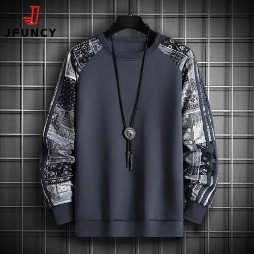 JFUNCY Mens Camouflage Hoodies