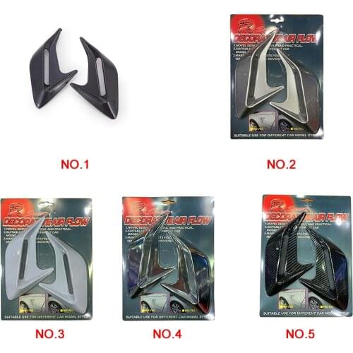 Air Flow Vent Hood Universal Car Side Bonnet Vent Decorative Air Flow Intake Hood Scoops