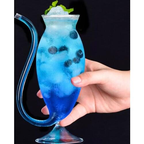 Creative vampire cup household heat-resistant glass juice cup personalized bar glass mixing glass cocktail glass