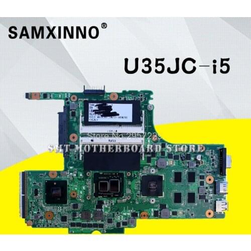For Asus U35J U35JC Laptop Motherboard System Board Main Board Mainboard Card Logic Board Tested Well Motherboard S-6