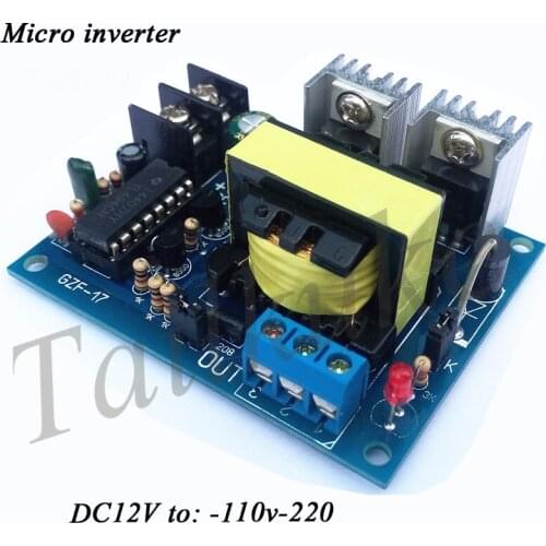 TL494, 100W, 12V To, AC, 0-110-220V Micro Inverters