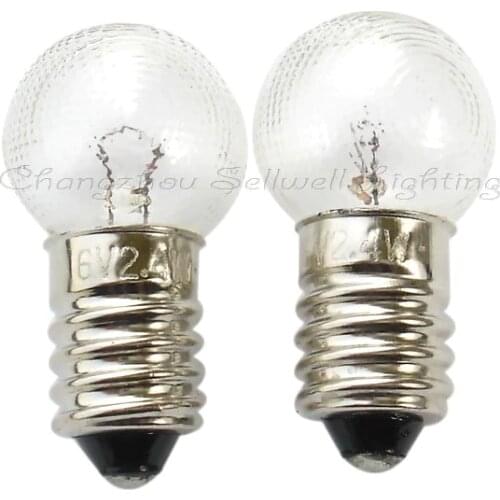 E10 G14 6v 2.4w Lines Miniature Lamp Bulb Light A066