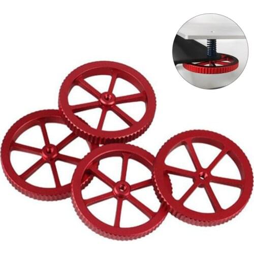 4PCS Upgraded Hotbed Leveling Nut Creality Aluminum Hand Twist Leveling Nut For Ender 3 3 Pro Ender 5 5 Plus Pro CR-20