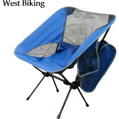 Portable Camping Chair Lightweight Folding Backpacking Chairs Compact Heavy Duty for Camp Hiking Beach Picnic with Carry Bag
