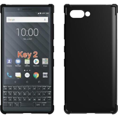 Transparent Shockproof Anti-skid TPU Gel Skin soft Case Cover For BlackBerry KEY2/key 2