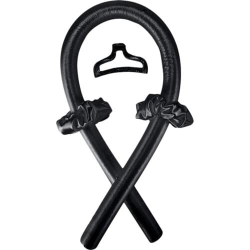 Rubber Heatless Curling Rod Headband Lazy Curler Set No Heat Spiral Pear Flower Curling Iron