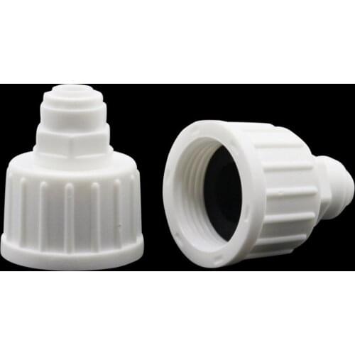 Water Purifier Hose Connector 3/4 Inch Female Thread to 6.5mm Slip lock Quick-connectors Mist Nozzle Connector Fittings 2 Pcs
