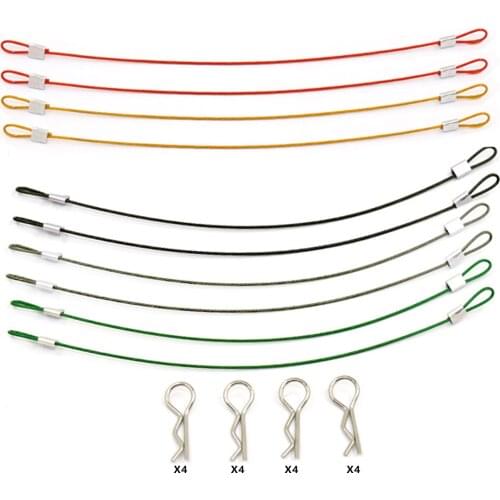 RC R Pins Body Shell Wire Universal for 1:10 1:8 Scale RC Climbing Truck Hobby Car DIY Modification Replacement Accs