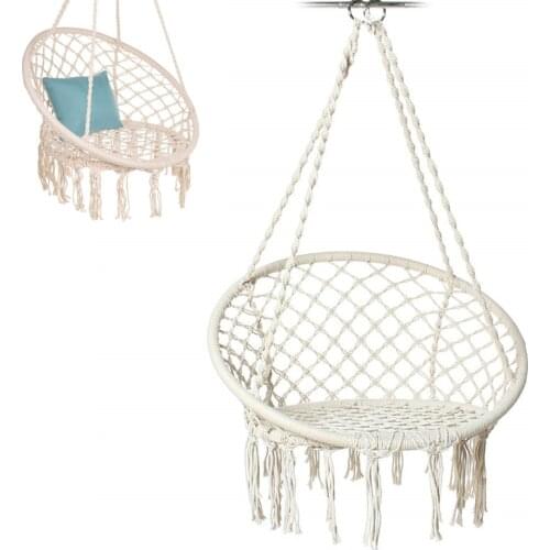 Hammock Chair Hanger Swing Hanging Hardware Kits,Hanging Chain Swing Chair for Indoor, Outdoor, Home, Patio, Yard