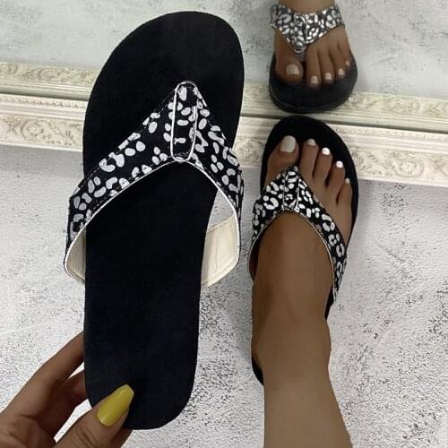 Women Shoes Summer Slippers Women Flip Flops Wedge Platform Sandals Comfort Flip Flops Solid Color Slippers Non-Slip Flip Flops