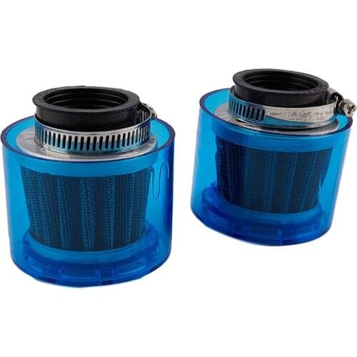 1 Pcs 35mm Straight Neck Air Filter Modified Air Filter For Off-road Motorcycle Pit Dirt Bike Splash Proof