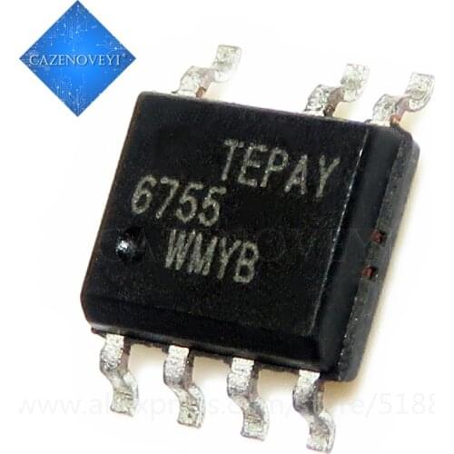 10pcs/lot FAN6755WMYB FAN6755 6755 SOP-8 In Stock