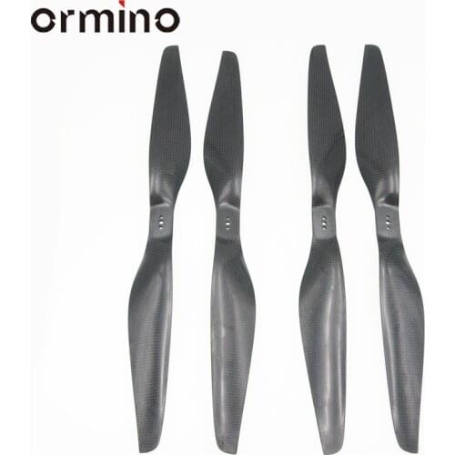 2pairs Drone Propeller 1855 3K Carbon Fiber 18 Inch CW/CCW Quadcopter Propeller with UAV RC Multicopter Drone for agriculture