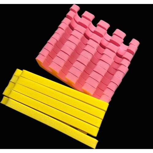 50 pairs /lot random colour EVA toe separator toe divider nail care tool manicure nail separator