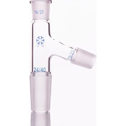 75 degree distillation head,Top ground mouth 14/20,Down joint 24/40,Side joint 19/22