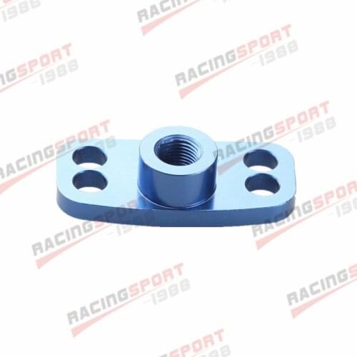 1/8" NPT FUEL PRESSURE REGULATOR ADAPTER FOR HONDA ACURA BLUE