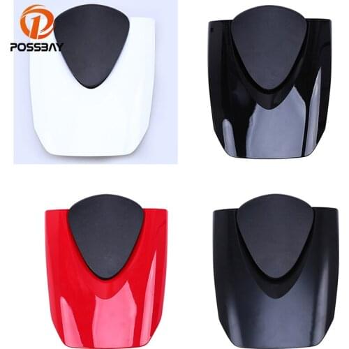 POSSBAY ABS Plastic Motorcycle Unpainted Rear Seat Cover Fairing Cowl Scooter Saddles For Honda CBR 600RR F5 2007-2012 Rear Seat